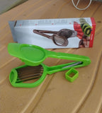 Multipurpose Slicer with Seven Blades, Egg Slicers Stainless Slicer, Strawberry, Tomato, Kiwi, Fruit Cutter, Divider Separator
