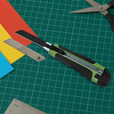 Cutter Knife Set with 1 Replacement Blades, Cutter Knife Advanced Tool (1 Pc / Mix Color)