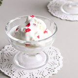Premium Glass Ice Cream Dessert Bowl 6 Pc Set