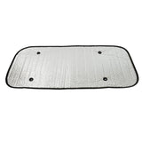 Car Windshield Sun Shade, Blocks UV Rays Sun Visor Protector, Keeps Your Vehicle Cool Sunshade for Cars, SUVs, Trucks, and Vans (107×45 Cm)