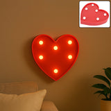 Heart Shape LED Decorative Night Light (1 Pc)