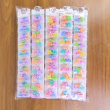 Plastic Small Hair Clips for Girls Kids Hair Accessories (3 Pcs Set / Mix Color & Design)