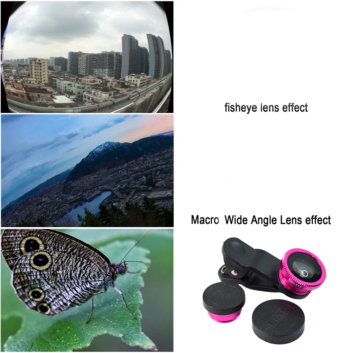 Universal Clip-On Mobile Camera Lens