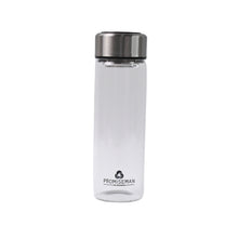 Outdoor Sport Glass Water Bottle  With Steel Lid  500 Ml Approx)