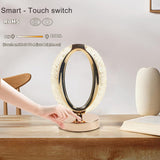 6878 Touch Control Crystal Table Desk Lamp 3-way Dimmable Light Usb Rechargeable Crystal Diamond Table Lamp Exquisite Night Stand Light Lamp Beside Lamp For Bedroom Living Room Decorative Desk Lamp