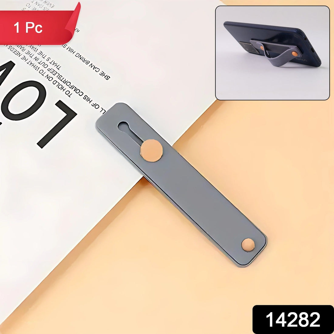 Dark Grey Phone Loop Finger Holder