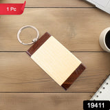 Dual Tone Keychain
