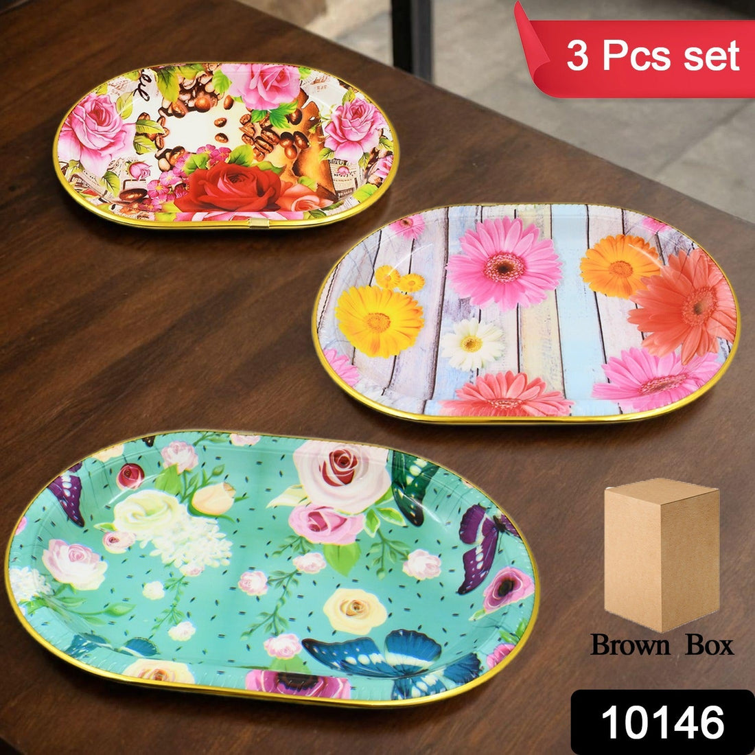 PetalPrint Serving Tray