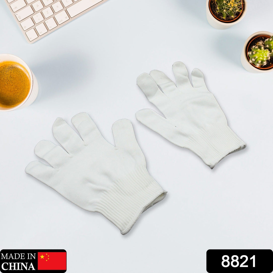Cut-resistant heat-resistant gloves for BBQ