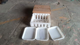 Plastic 3 Layer Wall-Mounted Food Organizer Rack (1 Set)