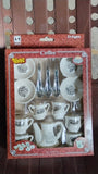 Tickles Tea toy Set | Coffee Kitchen Plastic Set Toy for Kids, Boys & Girls (14 Pcs / Mix Size & Design)