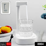 USB Charging Desktop Water Dispenser – Smart One Button Operation, Portable Water Pump for Home & Office