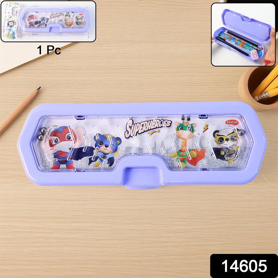 Puzzle Game Pencil Box