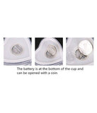 Heart Shape Blinking LED Glass Cup