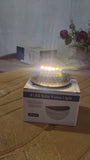 6 LED Solar Powered Wall Mount Fence Light with Honeycomb Shade Design (2 Pc Set)