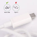 Long and tough micro USB charging cable for smartphones