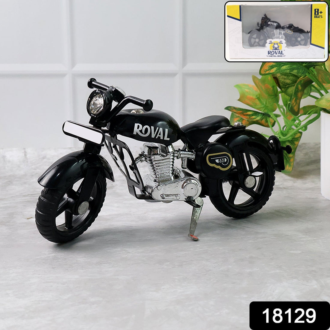 Metal Bullet Bike Toy Model