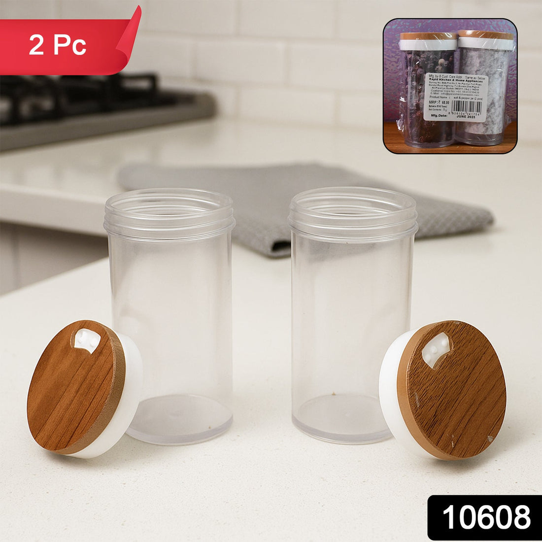  Storage Container Jar Set 
