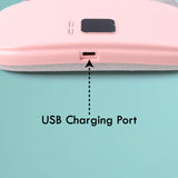 Rechargeable Smart Warm Palace Belt, Period Massager (1 Pc)